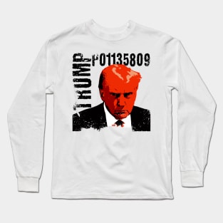 Trump Mugshot Long Sleeve T-Shirt